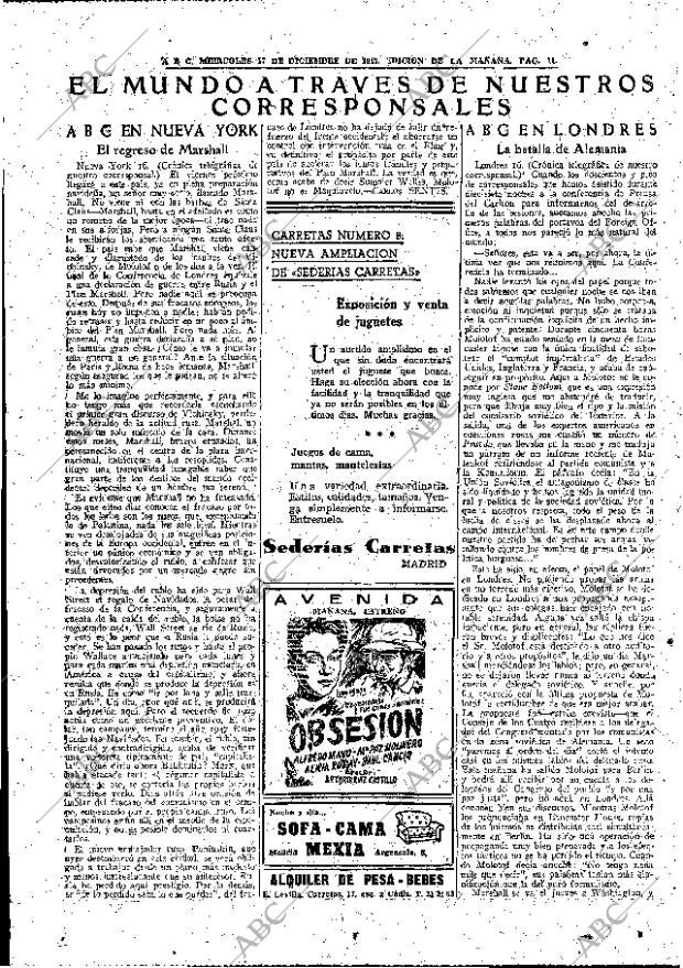ABC MADRID 17-12-1947 página 11