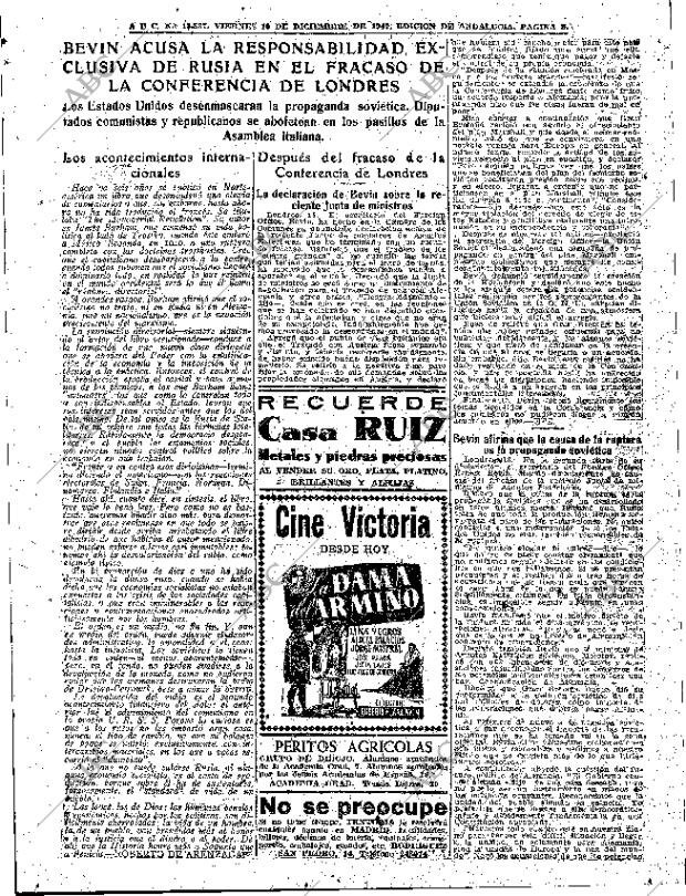 ABC SEVILLA 19-12-1947 página 5