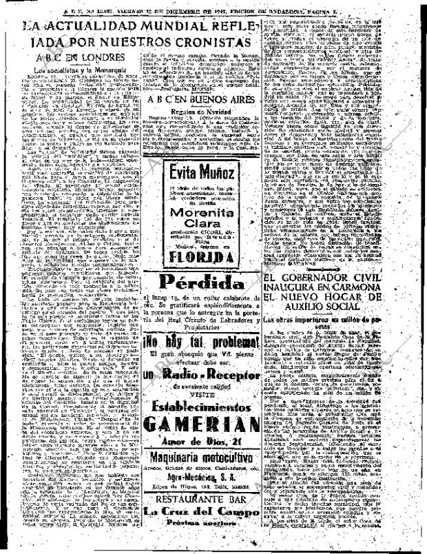 ABC SEVILLA 19-12-1947 página 7