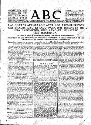 ABC MADRID 23-12-1947 página 15