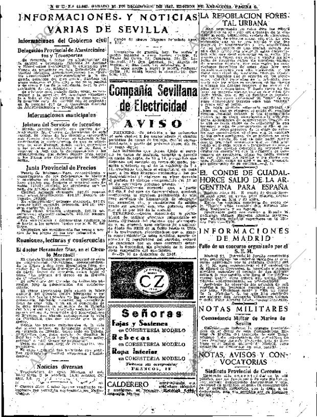 ABC SEVILLA 27-12-1947 página 9