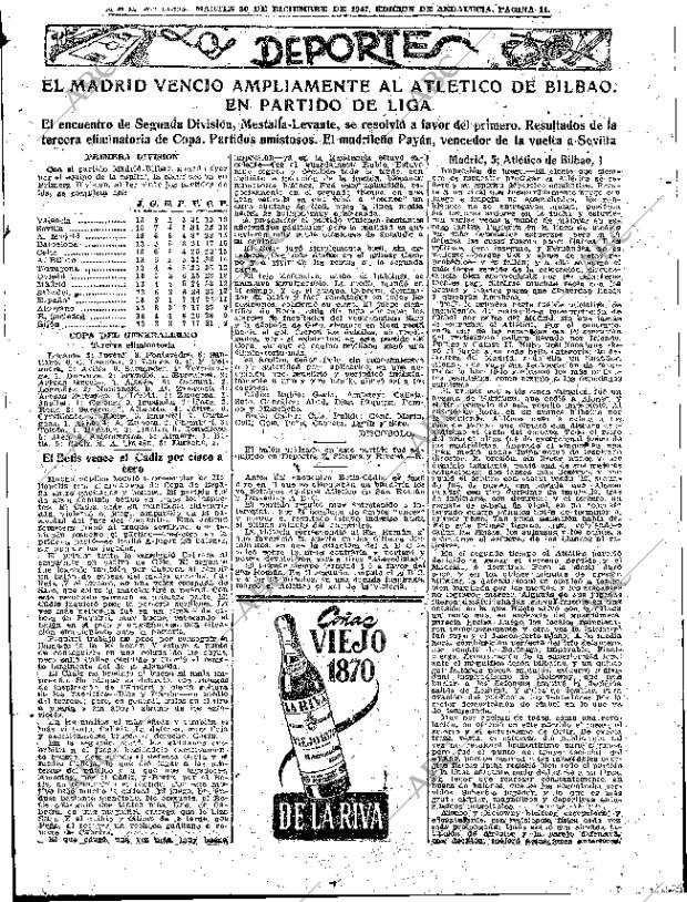 ABC SEVILLA 30-12-1947 página 11