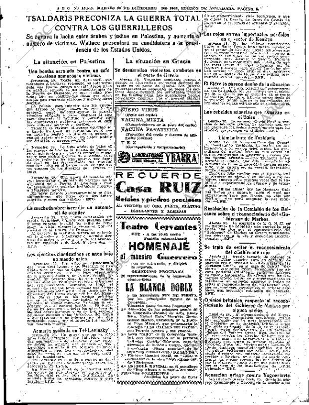 ABC SEVILLA 30-12-1947 página 5