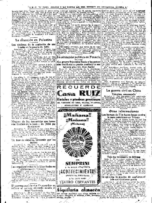 ABC SEVILLA 08-01-1948 página 5