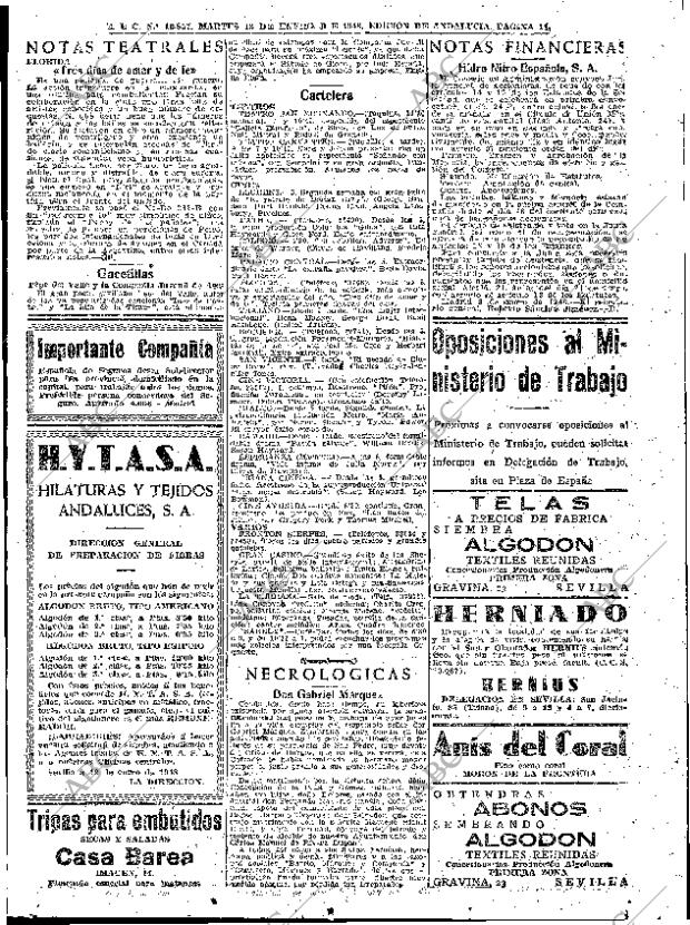 ABC SEVILLA 13-01-1948 página 11