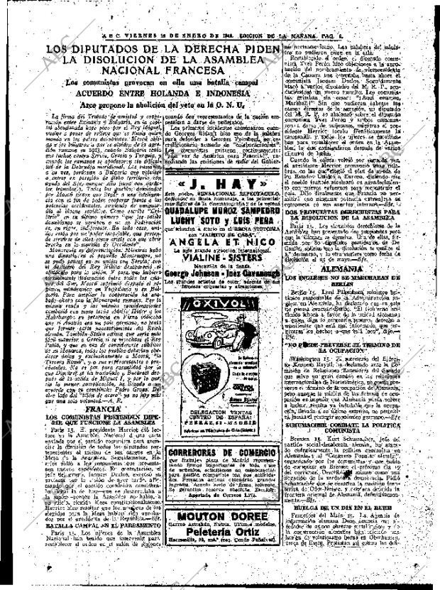ABC MADRID 16-01-1948 página 9