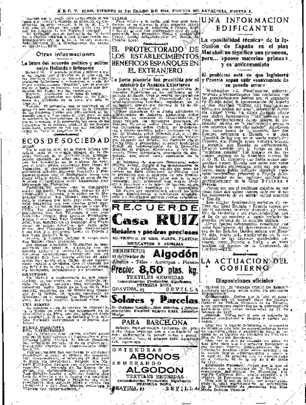 ABC SEVILLA 16-01-1948 página 5