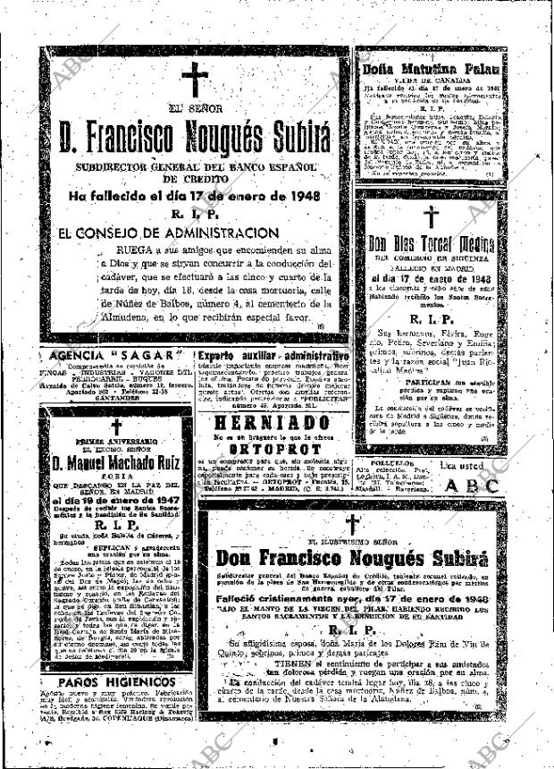 ABC MADRID 18-01-1948 página 28