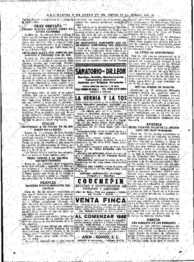 ABC MADRID 20-01-1948 página 16