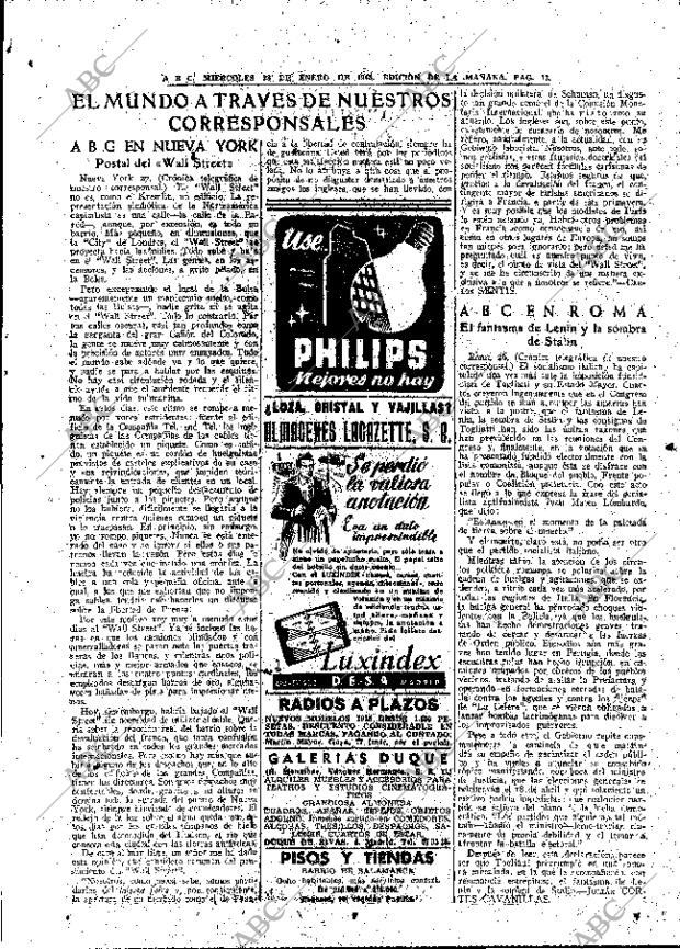 ABC MADRID 28-01-1948 página 13