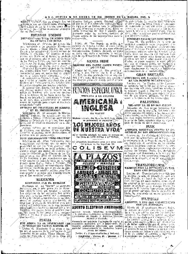 ABC MADRID 29-01-1948 página 8