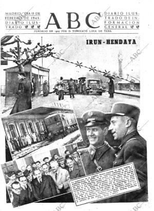 ABC MADRID 13-02-1948 página 1