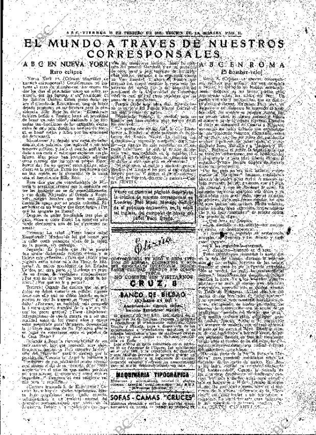ABC MADRID 13-02-1948 página 11