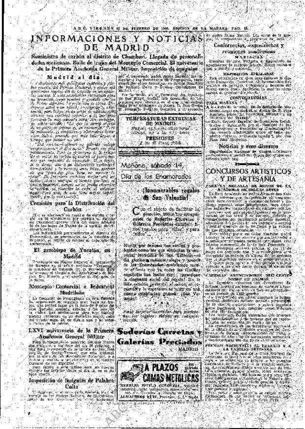 ABC MADRID 13-02-1948 página 13