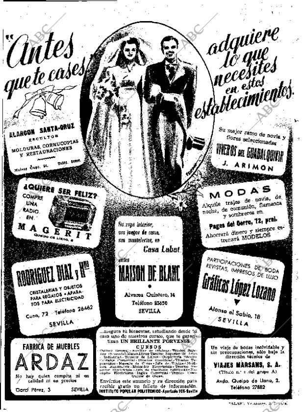 ABC SEVILLA 13-02-1948 página 14