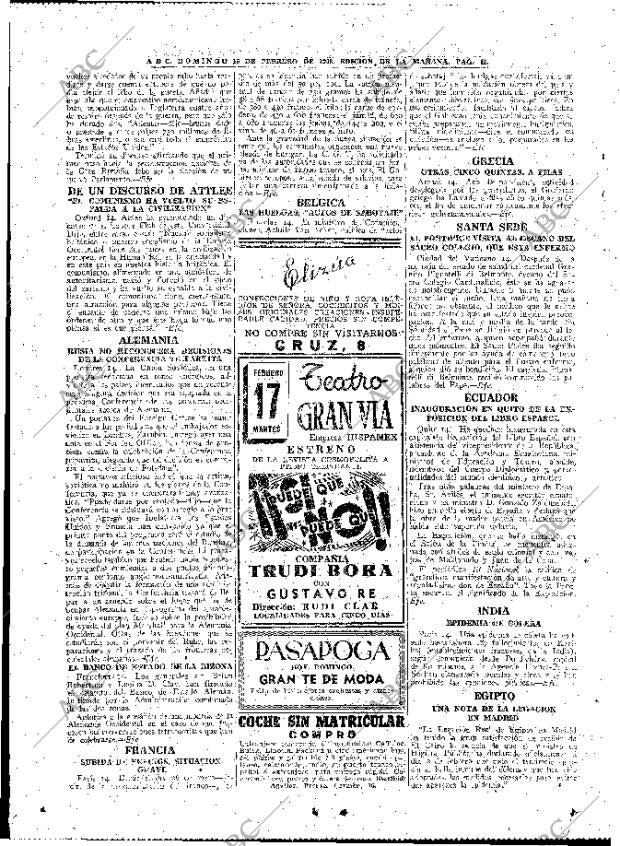 ABC MADRID 15-02-1948 página 16