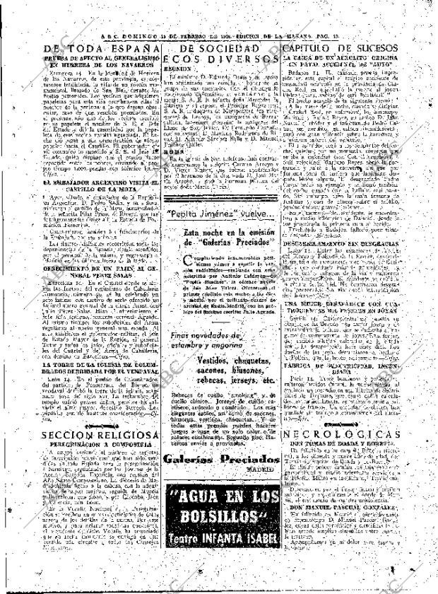 ABC MADRID 15-02-1948 página 19