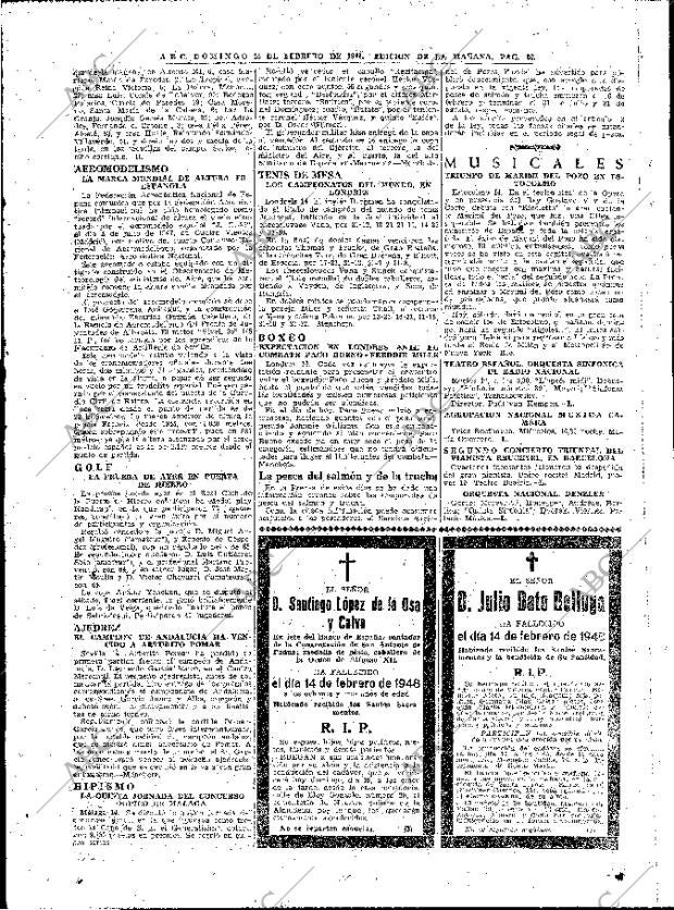 ABC MADRID 15-02-1948 página 26