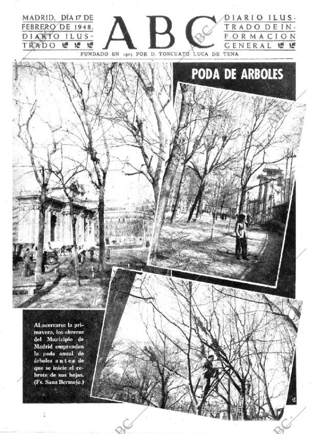 ABC MADRID 17-02-1948 página 1
