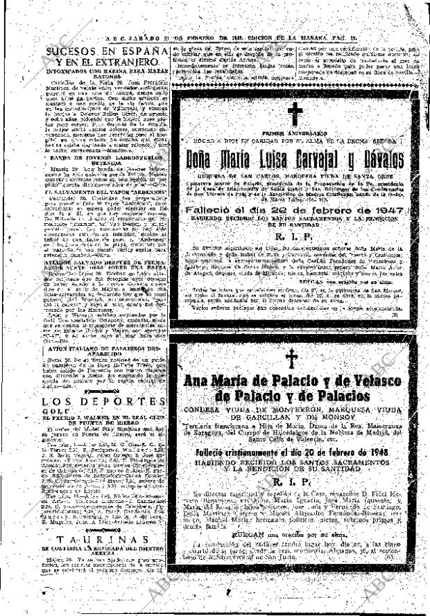 ABC MADRID 21-02-1948 página 17