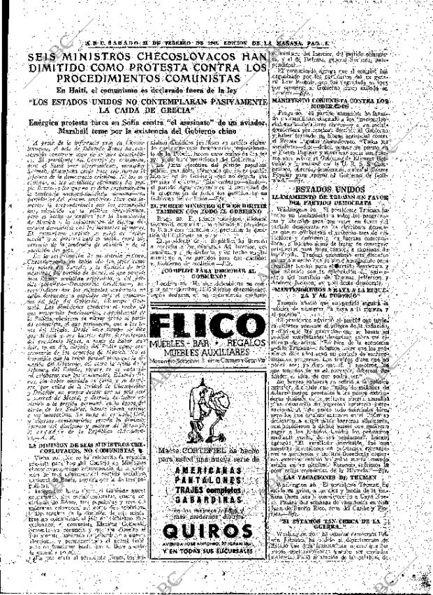 ABC MADRID 21-02-1948 página 9