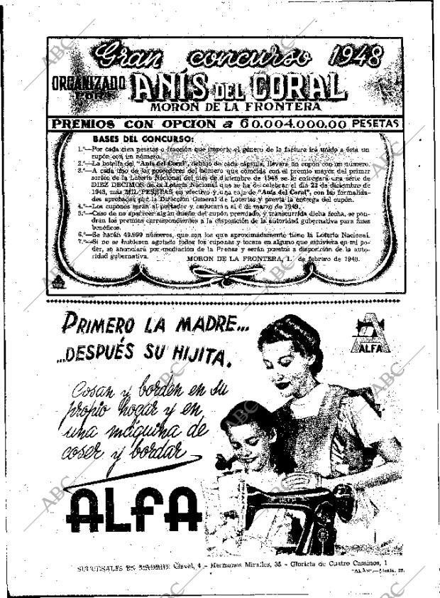 ABC MADRID 24-02-1948 página 6