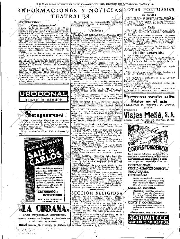 ABC SEVILLA 25-02-1948 página 10