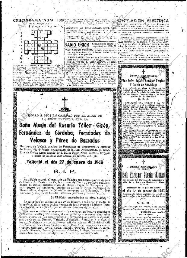 ABC MADRID 26-02-1948 página 2