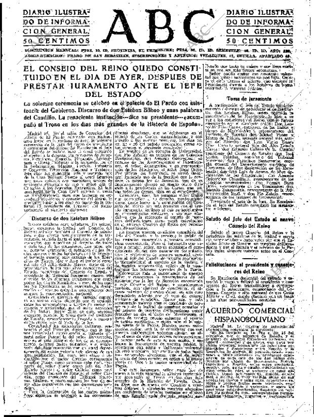 ABC SEVILLA 27-02-1948 página 3