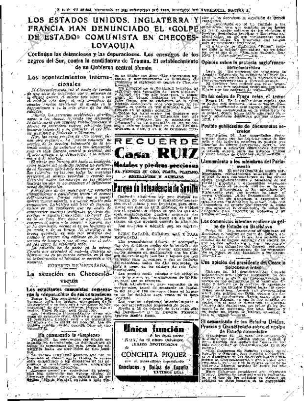 ABC SEVILLA 27-02-1948 página 5