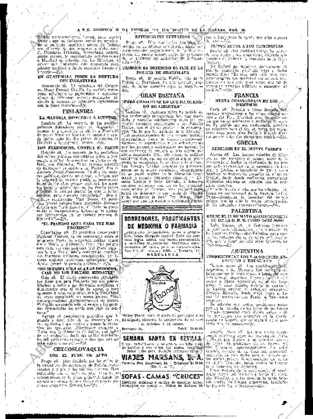 ABC MADRID 29-02-1948 página 18