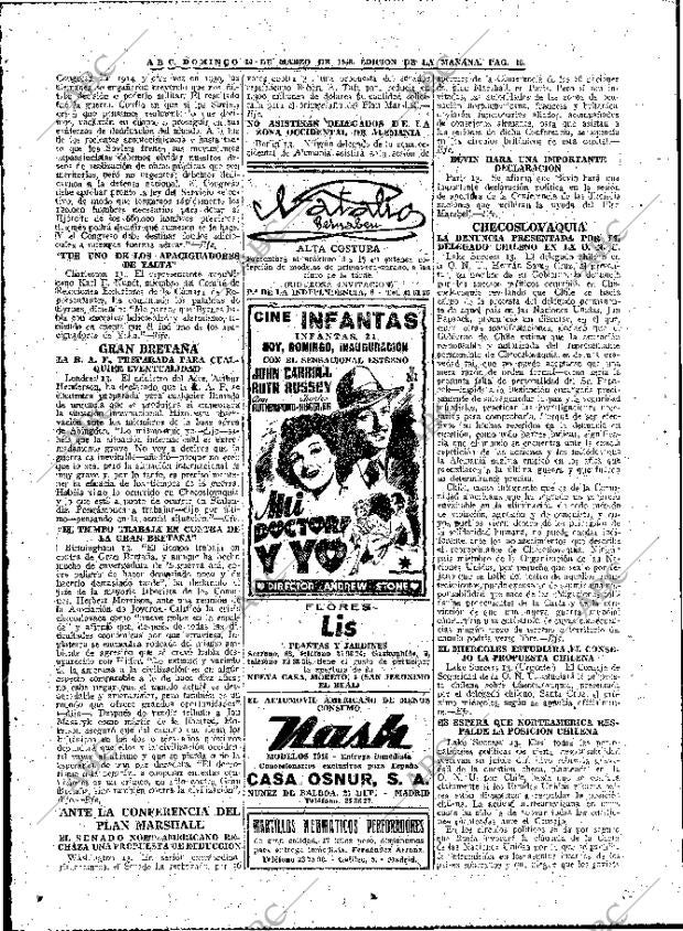 ABC MADRID 14-03-1948 página 16
