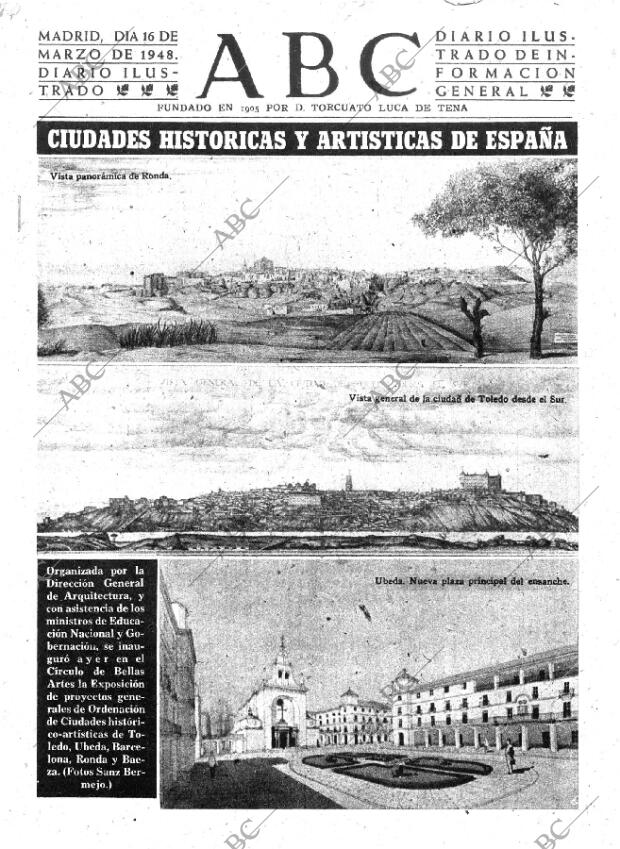 ABC MADRID 16-03-1948 página 1