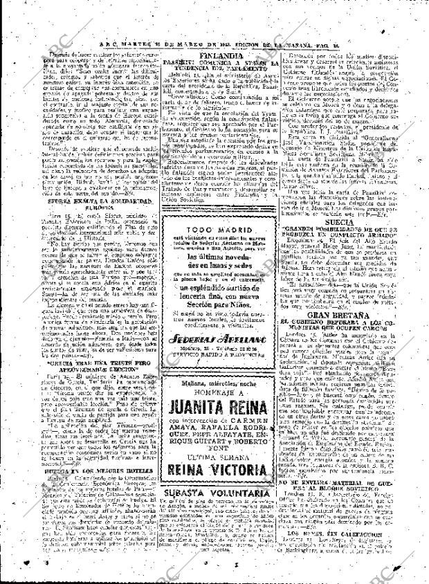 ABC MADRID 16-03-1948 página 16