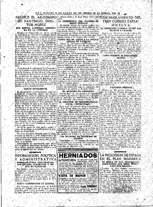 ABC MADRID 16-03-1948 página 19
