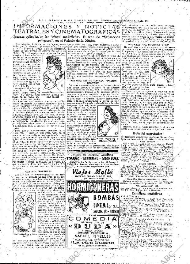 ABC MADRID 16-03-1948 página 22