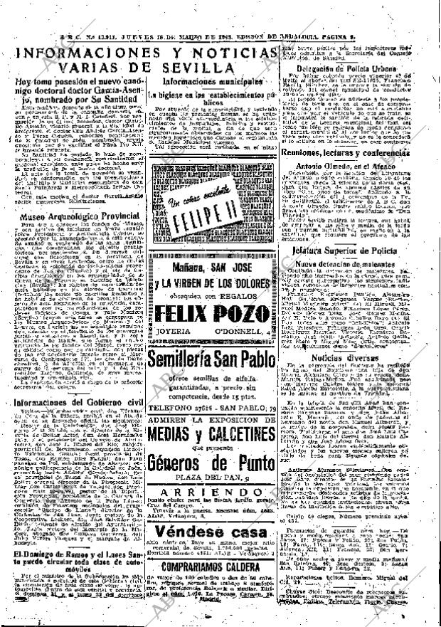 ABC SEVILLA 18-03-1948 página 9