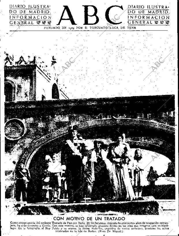 ABC SEVILLA 20-03-1948 página 1