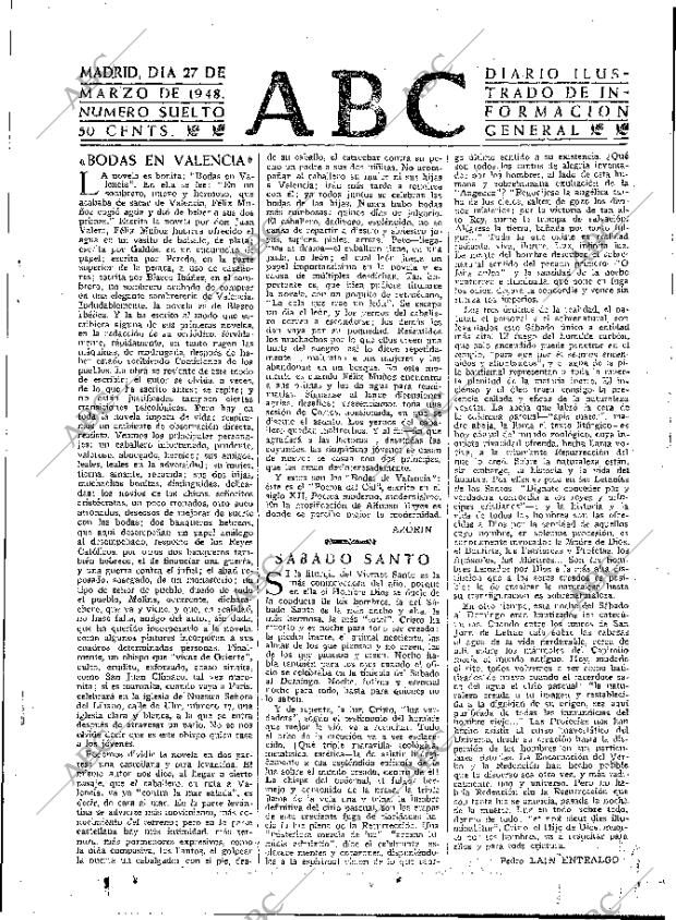 ABC MADRID 27-03-1948 página 3