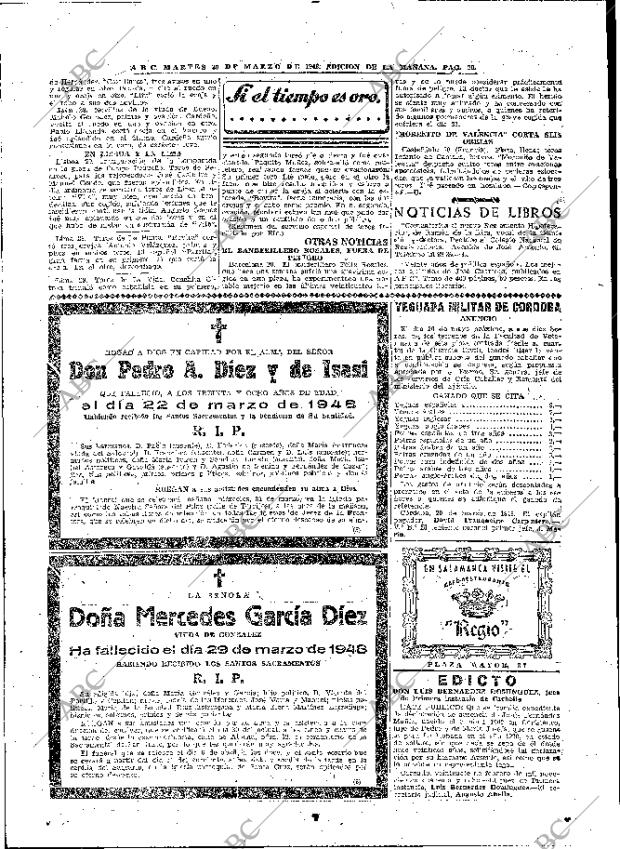 ABC MADRID 30-03-1948 página 20