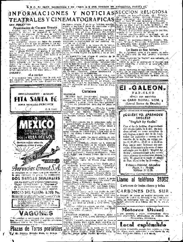 ABC SEVILLA 07-04-1948 página 11