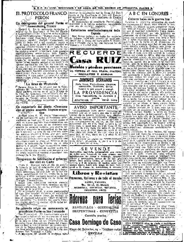 ABC SEVILLA 07-04-1948 página 5