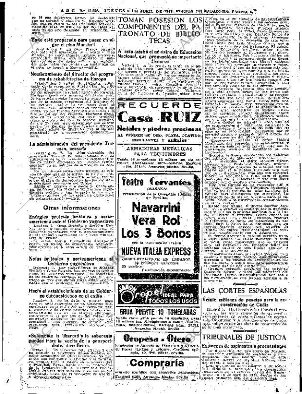 ABC SEVILLA 08-04-1948 página 5