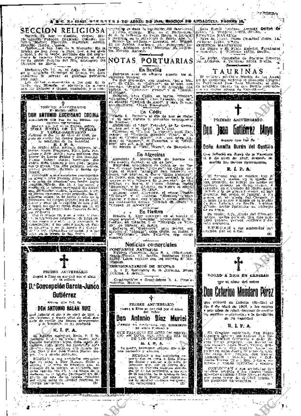 ABC SEVILLA 09-04-1948 página 12