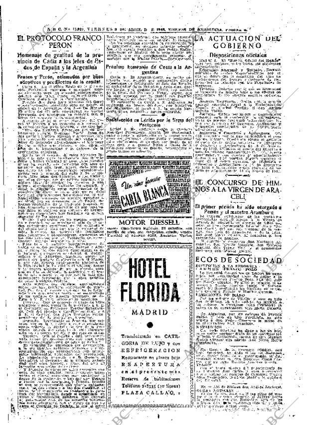 ABC SEVILLA 09-04-1948 página 4