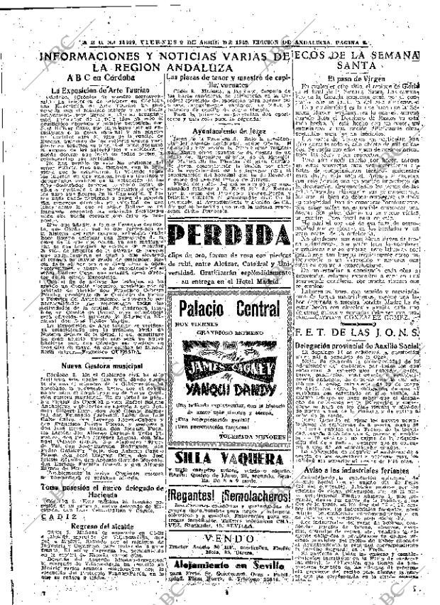 ABC SEVILLA 09-04-1948 página 8