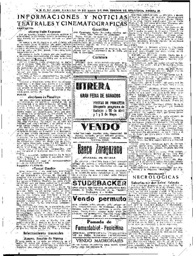 ABC SEVILLA 10-04-1948 página 10