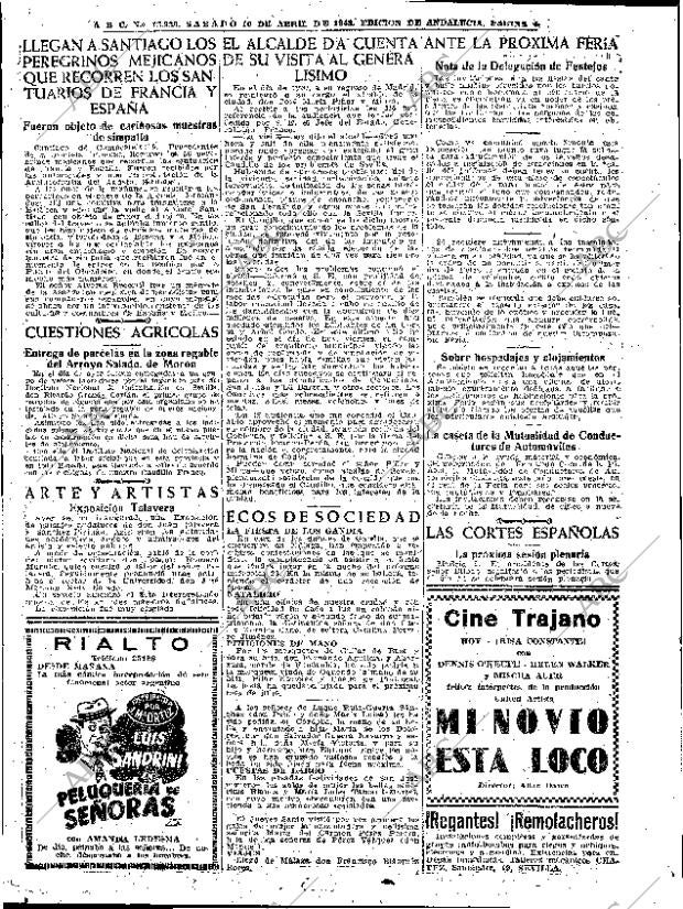 ABC SEVILLA 10-04-1948 página 4