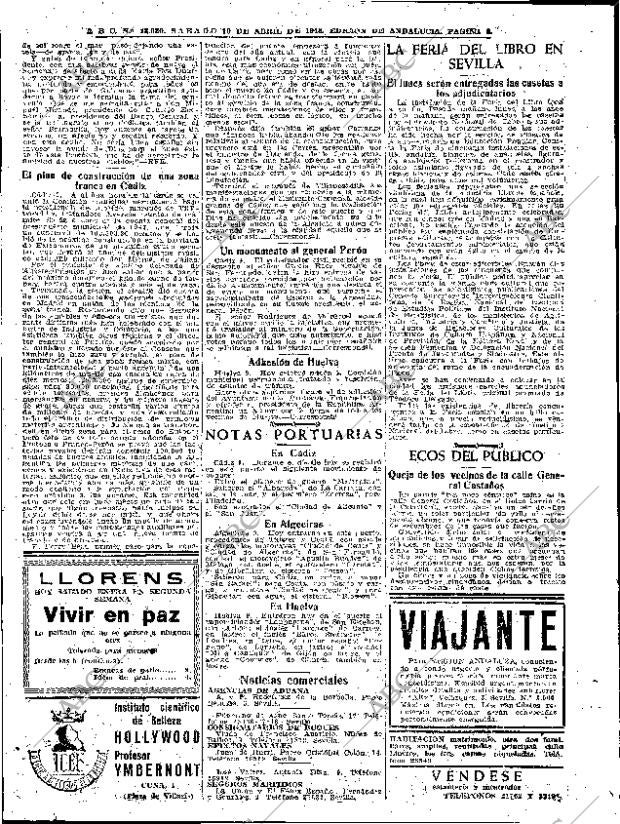 ABC SEVILLA 10-04-1948 página 6