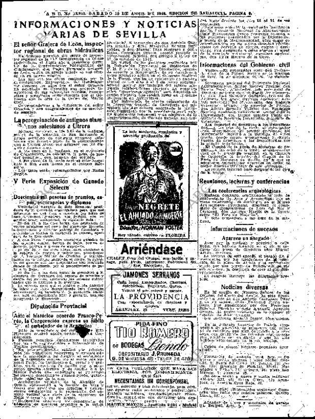 ABC SEVILLA 10-04-1948 página 9